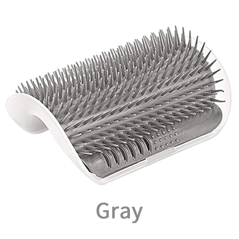 Cat Scratcher Massage Comb Corner Scratching Brush Grooming