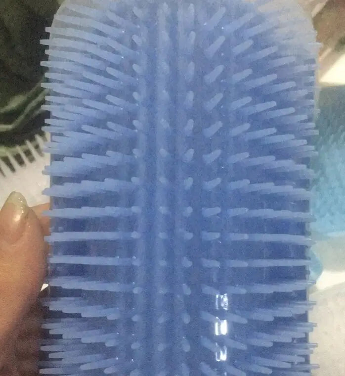 Cat Scratcher Massage Comb Corner Scratching Brush Grooming