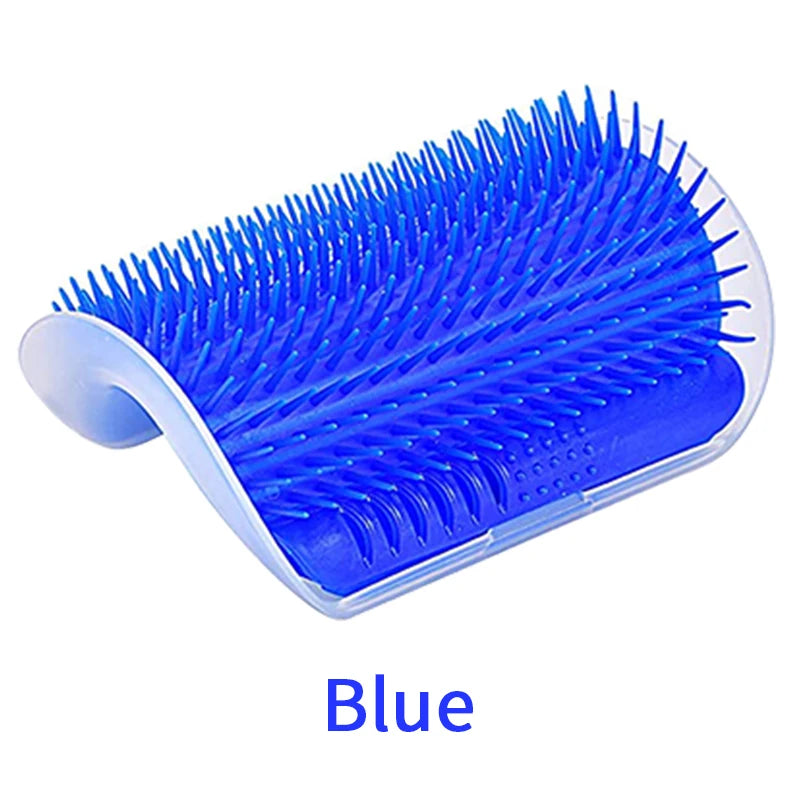 Cat Scratcher Massage Comb Corner Scratching Brush Grooming