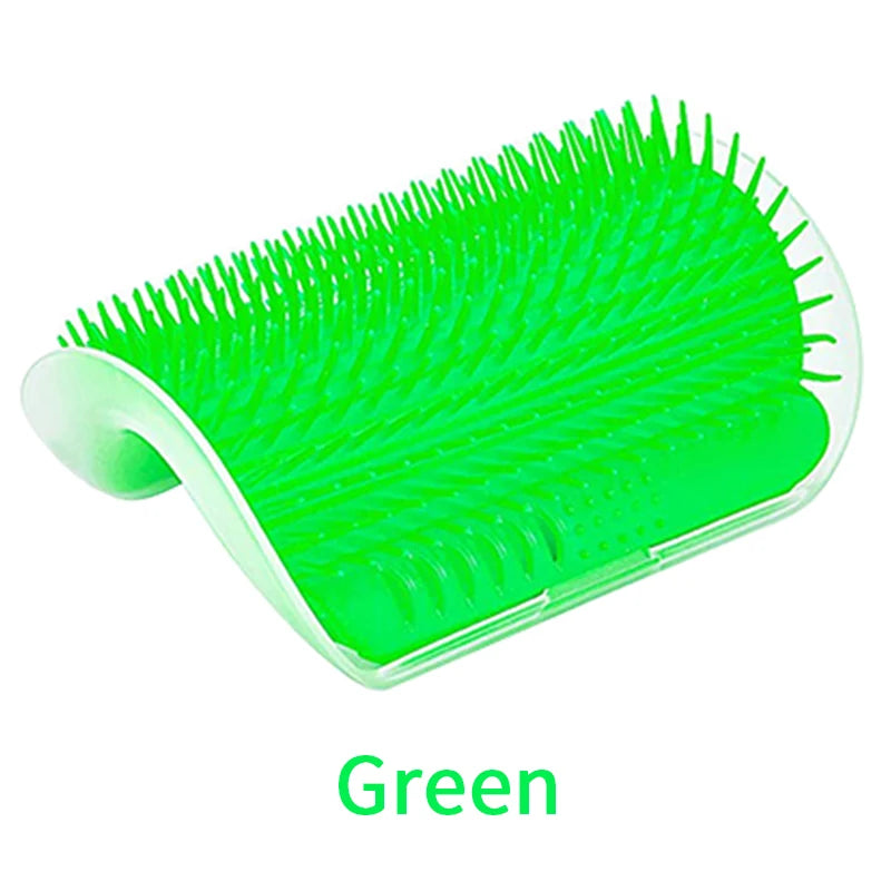 Cat Scratcher Massage Comb Corner Scratching Brush Grooming