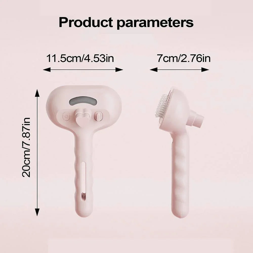 Pets Spray Hair Comb Pet Hair Remover Cleaning Brush Cats Grooming Dog Accessories Tools Dematting Water Mist Humidifier Comb Pet Supplies