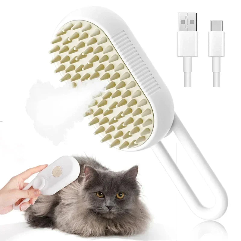 Pets Spray Hair Comb Pet Hair Remover Cleaning Brush Cats Grooming Dog Accessories Tools Dematting Water Mist Humidifier Comb Pet Supplies