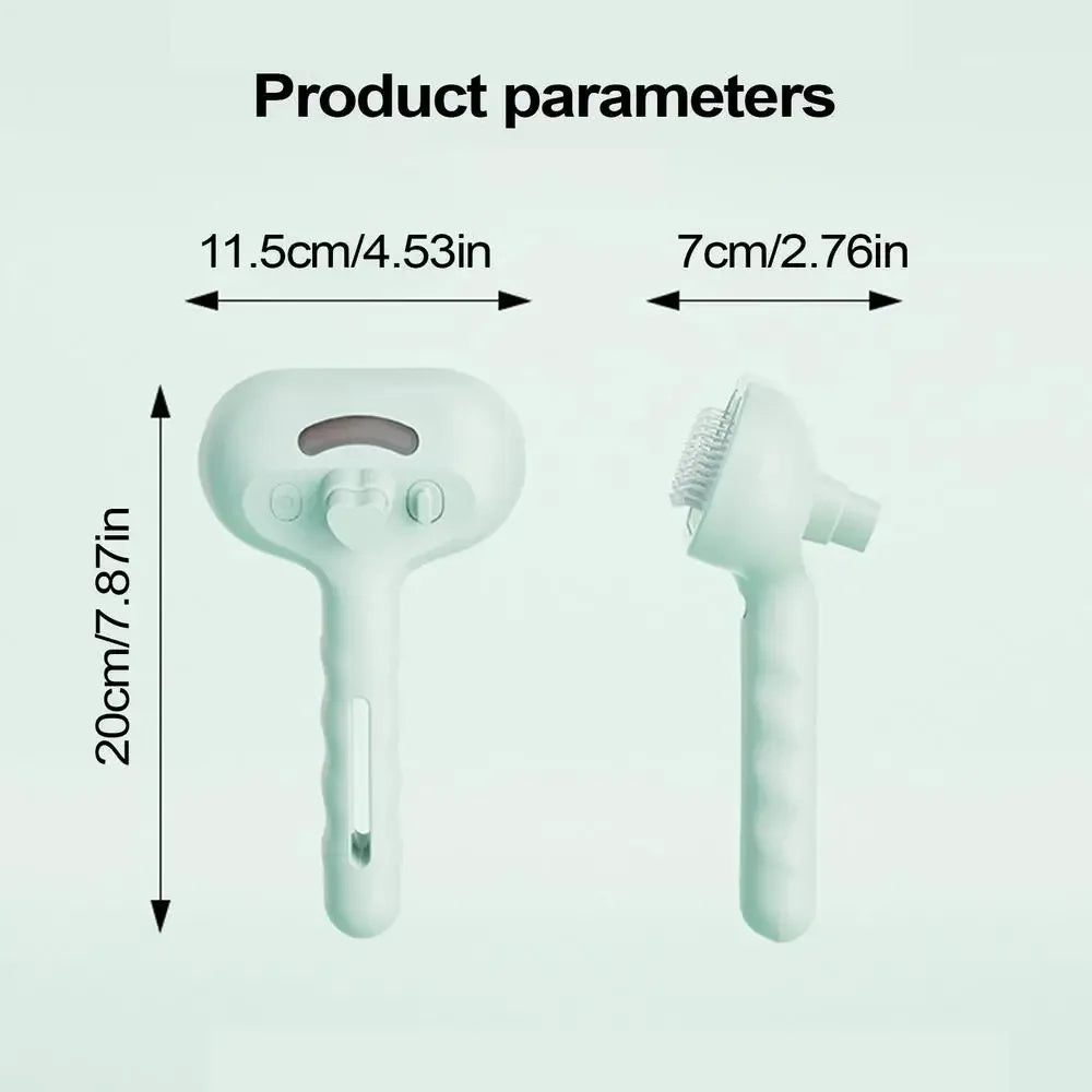 Pets Spray Hair Comb Pet Hair Remover Cleaning Brush Cats Grooming Dog Accessories Tools Dematting Water Mist Humidifier Comb Pet Supplies