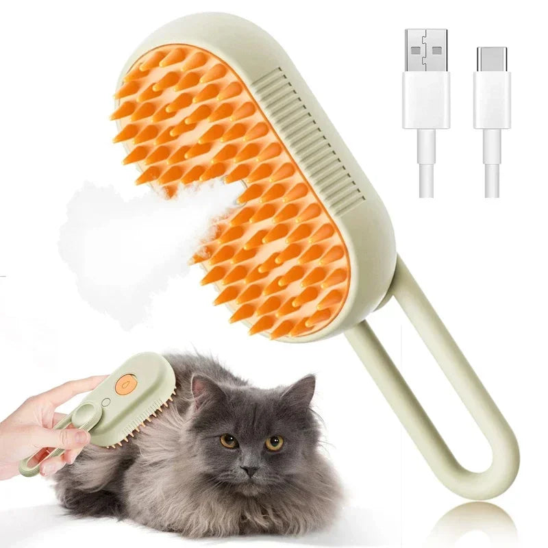 Pets Spray Hair Comb Pet Hair Remover Cleaning Brush Cats Grooming Dog Accessories Tools Dematting Water Mist Humidifier Comb Pet Supplies